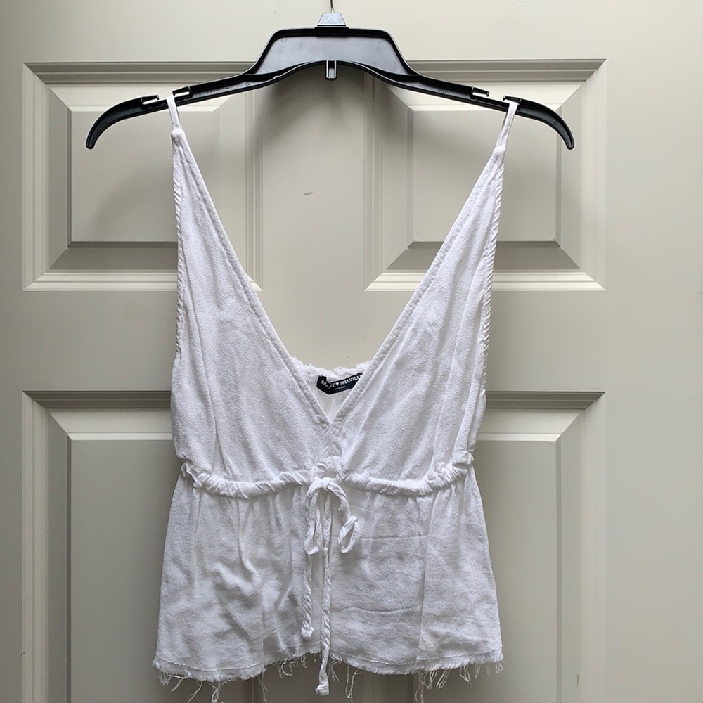 White Brandy Melville tank top